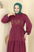 Dress 23010UKB139-MS Dark Rose Dusky - Thumbnail