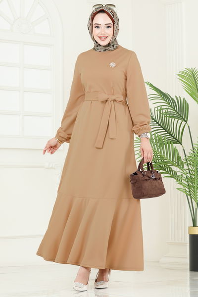 U.K.B. - Dress 23028UKB139-MS Latte - 386770
