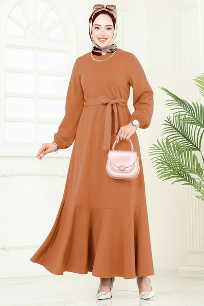 U.K.B. - Dress 23028UKB139-MS Tan - 386787
