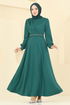 Dress 23030UKB139-MS Emerald - Thumbnail
