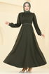 Dress 23030UKB139-MS Khaki - Thumbnail