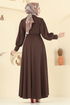 Dress 23031UKB139-MS Brown - Thumbnail