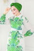 Dress 23119JNF844-MS Benetton Green - Thumbnail