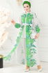 Dress 23119JNF844-MS Benetton Green - Thumbnail