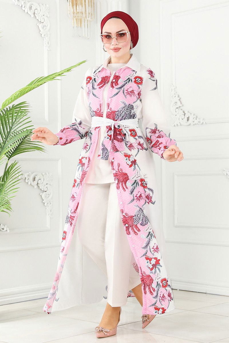 Dress 23119JNF844-MS Dried Rose