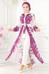 Dress 23119JNF844-MS Fuchsia - Thumbnail