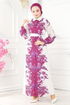 Dress 23119JNF844-MS Fuchsia - Thumbnail