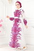 Dress 23119JNF844-MS Fuchsia - Thumbnail
