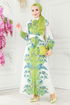 Dress 23119JNF844-MS Green - Thumbnail