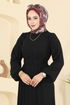 الفستان أسود 2340MSZ1172-MS - Thumbnail