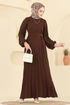 Dress 2340MSZ1172-MS Brown - Thumbnail