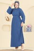 Dress 2340MSZ1172-MS Indigo - Thumbnail