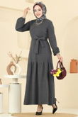 U.K.B. - Dress 24002UKB139-MS Anthracite