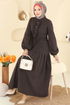 Dress 24004UKB139-MS Brown - Thumbnail