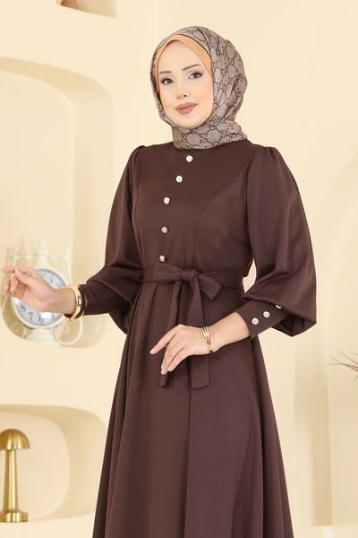 U.K.B. - Dress 24007UKB139-MS Brown - 418050