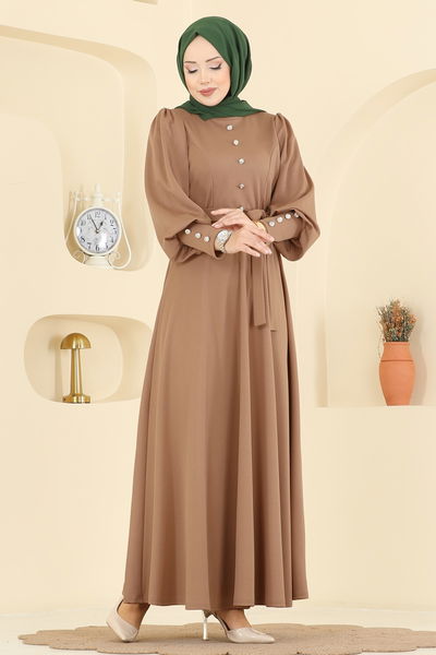 U.K.B. - الفستان بيج 24007UKB139-MS - 418065