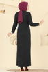 Dress 24008UKB139-MS Black - Thumbnail