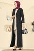 الفستان أسود 24008UKB139-MS - Thumbnail
