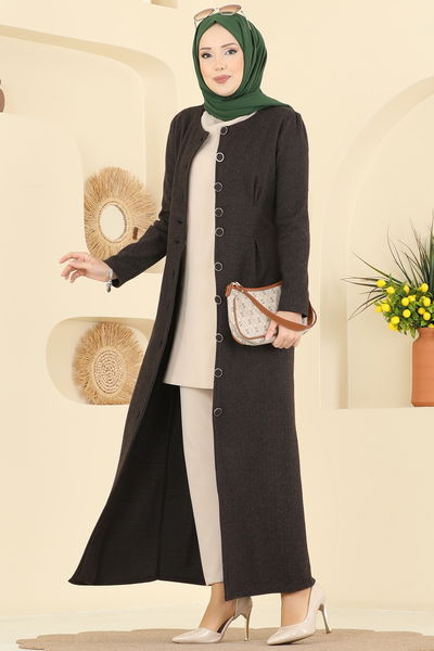 U.K.B. - Dress 24008UKB139-MS Brown - 418966