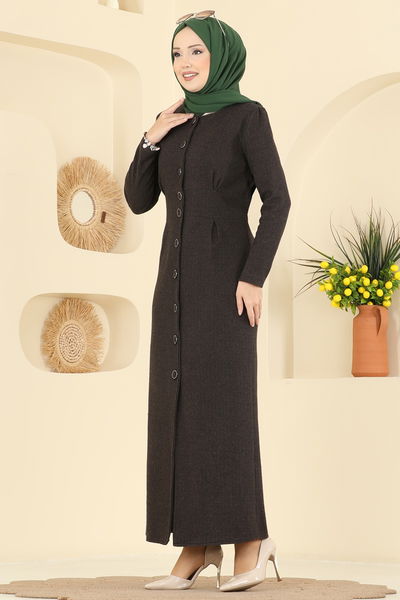 U.K.B. - Dress 24008UKB139-MS Brown - 418967