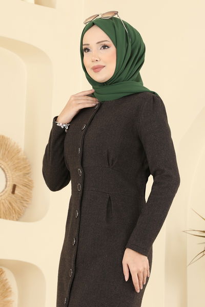 U.K.B. - Dress 24008UKB139-MS Brown - 418968