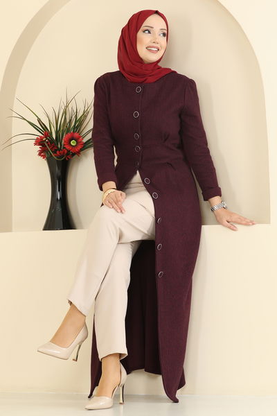 U.K.B. - الفستان خمري 24008UKB139-MS - 418958