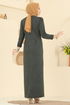 Dress 24008UKB139-MS Khaki - Thumbnail