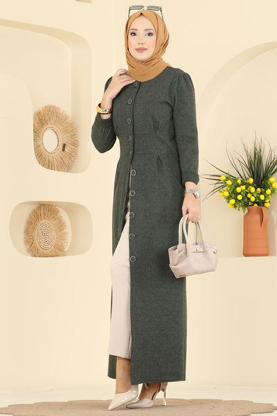 U.K.B. - Dress 24008UKB139-MS Khaki - 418962