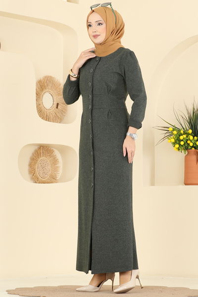 U.K.B. - Dress 24008UKB139-MS Khaki - 418963