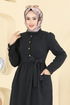 الفستان أسود 24012UKB139-MS - Thumbnail