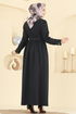 الفستان أسود 24012UKB139-MS - Thumbnail