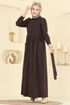 Dress 24012UKB139-MS Brown - Thumbnail