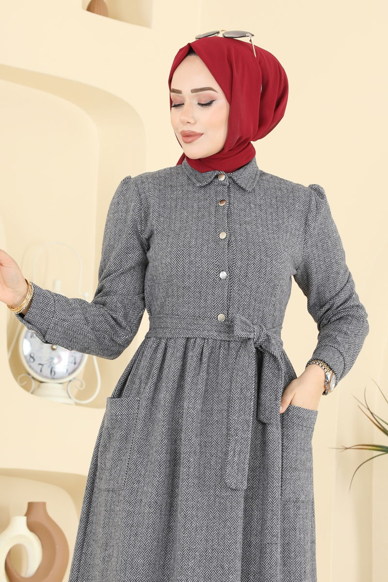 Dress 24012UKB139-MS Gray