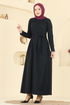 الفستان أسود 24016UKB139-MS - Thumbnail