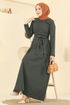 Dress 24016UKB139-MS Khaki - Thumbnail