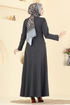 Dress 24018UKB139-MS Anthracite - Thumbnail