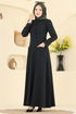 الفستان أسود 24018UKB139-MS - Thumbnail