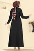 Dress 24023UKB139-MS Black - Thumbnail