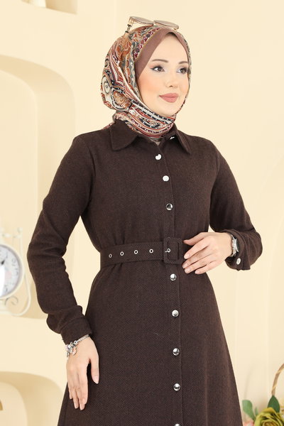 U.K.B. - Dress 24023UKB139-MS Brown - 428453