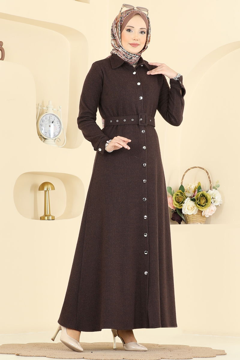 Dress 24023UKB139-MS Brown