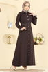Dress 24023UKB139-MS Brown - Thumbnail