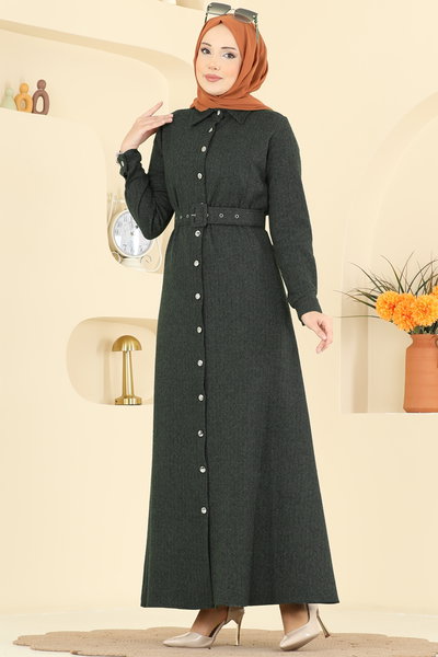 U.K.B. - Dress 24023UKB139-MS Khaki - 428433