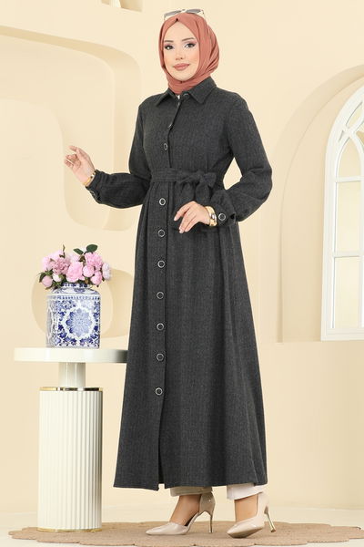U.K.B.K. - Dress 24082UKBK1160-MS Anthracite - 413613