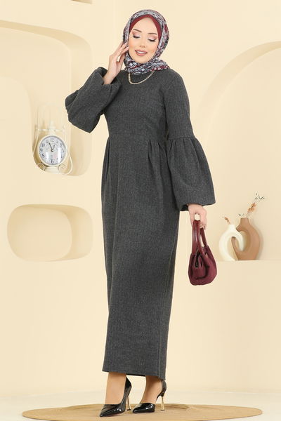 U.K.B.K. - Dress 24085UKBK1160-MS Anthracite - 417185