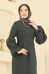 Dress 24085UKBK1160-MS Khaki - Thumbnail