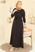 Dress 24090UKBK1160-MS Brown - Thumbnail