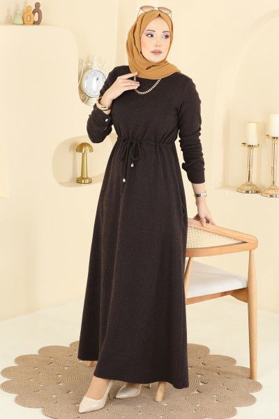 U.K.B.K. - Dress 24090UKBK1160-MS Brown