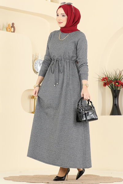 U.K.B.K. - Dress 24090UKBK1160-MS Gray - 428787