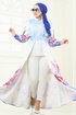 Dress 2411JNF844-MS Blue - Thumbnail