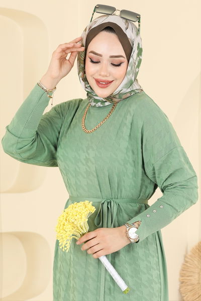 T.P.K. - Dress 241420TPK1167-MS Almond Green - 409214